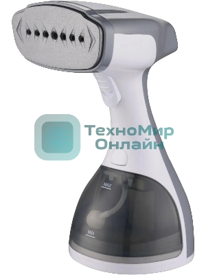 Отпариватель Hyundai H-HS03100 белый/серый, 1500 Вт, 28 г/мин, 300 мл