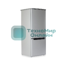 Холодильник Бирюса M551 металлик двухкамерный 180/60л морозилка снизу, автоматическое оттаивание