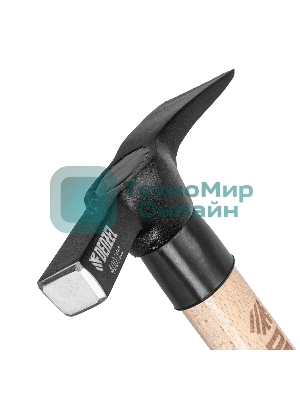 Молоток каменщика Denzel 400 г, буковая рукоятка, EFP