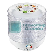 Сушилка для овощей и фруктов Ветерок-2 600 Вт, 5 поддонов, прозрачный, гофрокороб