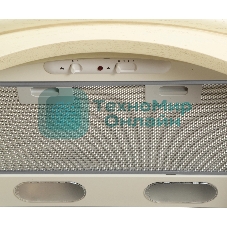 Вытяжка каминная Elikor Ротонда 60П-650-П3Л бежевый, 60 см, 650 куб. м/ч, 56 дБ