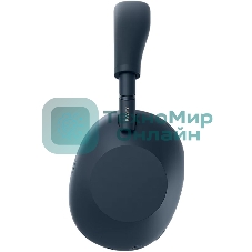 Беспроводные/проводные наушники Sony WH-1000XM6 синий, полноразмерные, Bluetooth + проводной, активное шумоподавление, до 40 ч