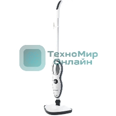 Швабра паровая Kitfort КТ-1008 1500Вт белый/черный