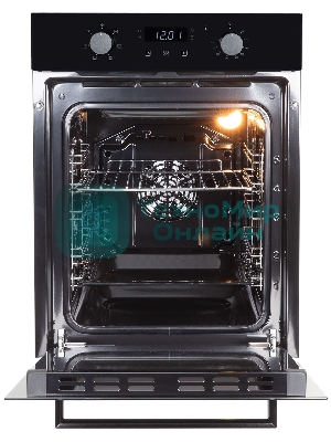 Духовой шкаф электрический Zigmund & Shtain E 173 B черный, 51 л