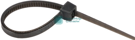 Хомут кабельный 2.5х150 нейл. черный (уп. 100 шт) EKF plc-cb-2.5x150