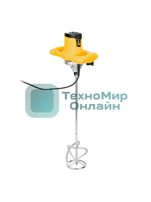Миксер строительный Denzel EM-1-1200, 1200 Вт, 0-680 об/мин