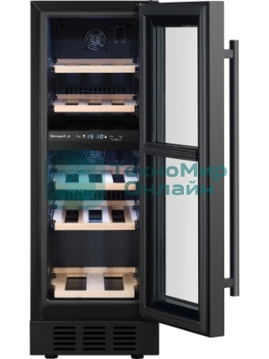Винный холодильник Weissgauff WWCI-16 DB DualZone