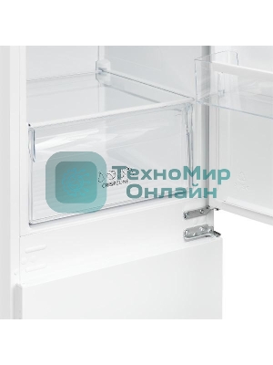 Встраиваемый холодильник Kuppersberg RBN 1764, High-Tech, полезный объем 243 л, No Frost, супер заморозка, инверторный компрессор, электронное управление, энергоэффективность А+