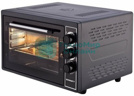 Мини-печь Kraft KF-MO 3800 BL черный
