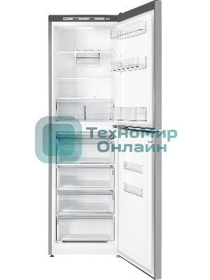 Холодильник Atlant XM 6623-189 серебристый двухкамерный 182/159л морозилка снизу