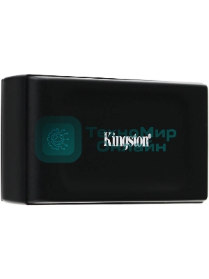 Внешний SSD Kingston XS1000, 1Tb, USB Type-C 3.1, R/W 1050 МБ/с/ 1000 МБ/с черный