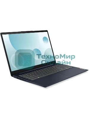 Ноутбук Lenovo IdeaPad 3 15ABA7 Ryzen 7 5825U 8Gb SSD 256Gb AMD Radeon Graphics 15,6 FHD Cam 38Вт*ч No OS Темно-синий 82RN008LRK