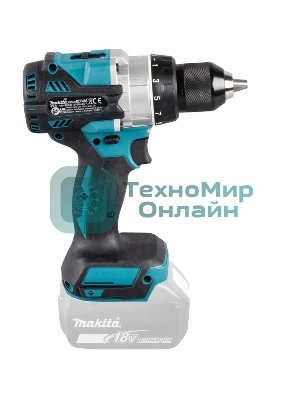 Дрель-шуруповерт аккумуляторная Makita DDF486Z, 18 В, Без АКБ, аккумуляторная