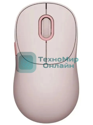 Мышь беспроводная Xiaomi BHR8911GL Wireless Mouse 3 розовый, 1200 dpi, USB/Bluetooth, кнопки - 4