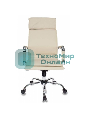 Кресло Бюрократ CH-993/ivory слоновая кость, экокожа