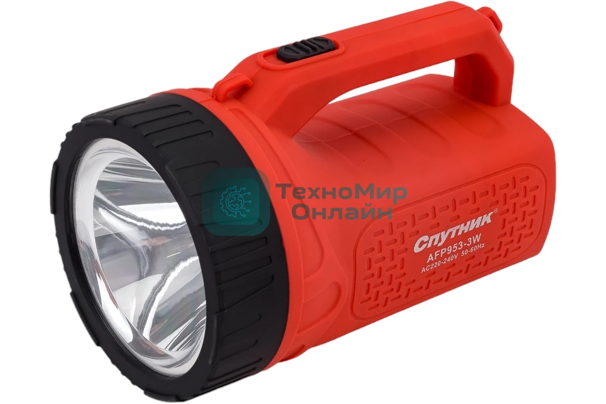 Фонарь СПУТНИК AFP953-3W аккумуляторный светодиодный