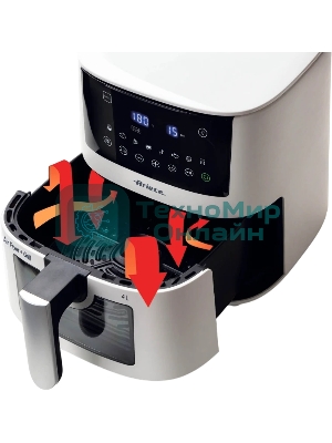 Аэрогриль Ariete Glass DGT 4633 белый, 1400 Вт, 4 л, сенсор, 9 программ