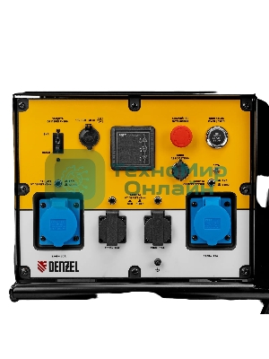 Электрогенератор бензиновый Denzel PS-180EA, 18 кВт, 110 дБ, 276 кг