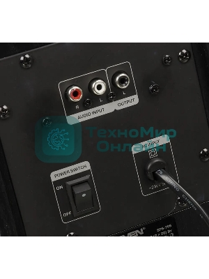 Акустическая система SVEN SPS-705 2.0 черный 40Вт