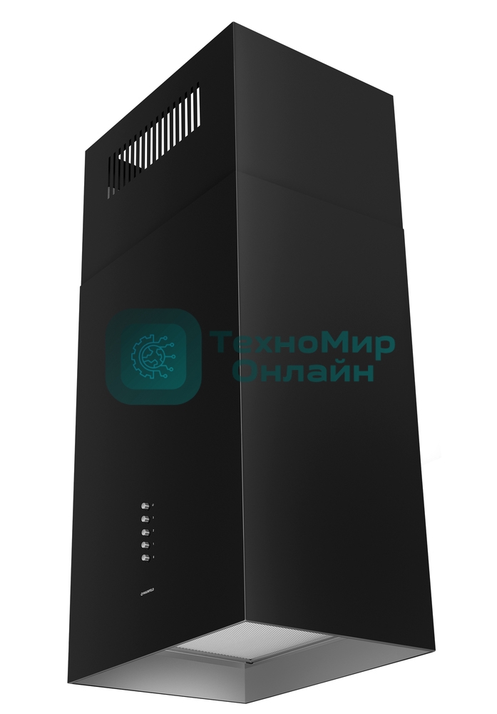 Вытяжка пристенная островная Maunfeld Bath Isla 401 черный, 40 см, 1150 куб. м/ч, 52 дБ