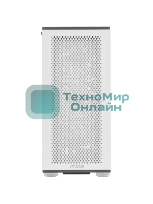Компьютерный корпус PCCooler ME200 MESH WH, Mesh Full Tower, белый, TG, SPCC, 3x120мм ARGb E-ATX, ATX, mATX, mITX 180/380/220мм 4x2.5