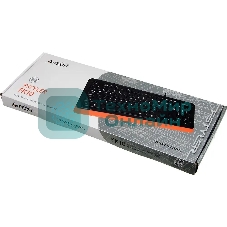Клавиатура проводная A4Tech Fstyler FK10, USB, черный/оранжевый