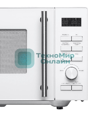 Микроволновая печь BBK 23MWS-951T/W белый, 23 л, 900 Вт, переключатели - кнопки, поворотный механизм