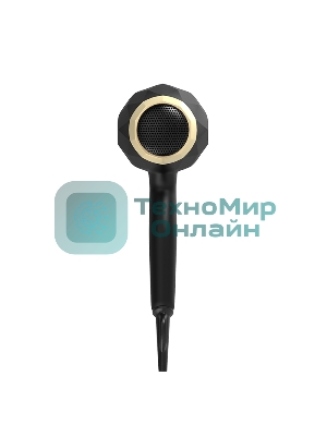 Фен MAXVI HD2201 черный/золотистый, 2200 Вт