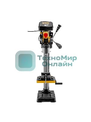 Станок сверлильный Denzel DDM-550L, 550 Вт, 16 мм, 12 ск., лазер, настольный