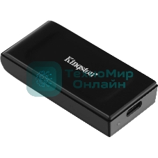 Внешний SSD Kingston XS1000, 1Tb, USB Type-C 3.1, R/W 1050 МБ/с/ 1000 МБ/с черный