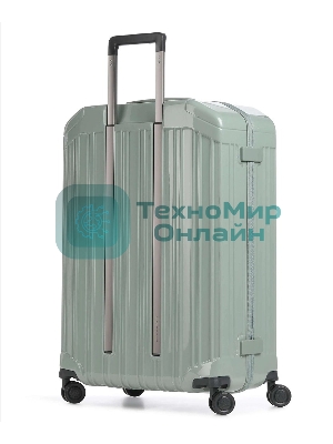 Чемодан Piquadro PQ LIGHT BV4427PQL/VE поликарбонат, зеленый