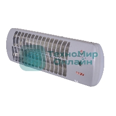 Обогреватель инфракрасный Ресанта ИКО-1500Л, серый, кварцевый, 1500 Вт, 25 м2, термостат