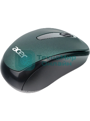 Мышь беспроводная Acer OMR135 зеленый, 1000 dpi, радиоканал, USB, кнопки - 3