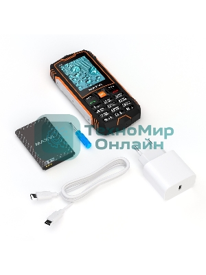 Мобильный телефон Maxvi R10 оранжевый