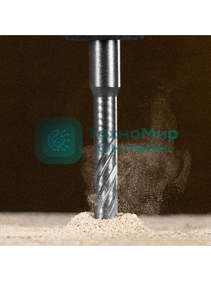 Бур по бетону Denzel цельная крестовая пластина, 8x115 мм, SDS PLUS