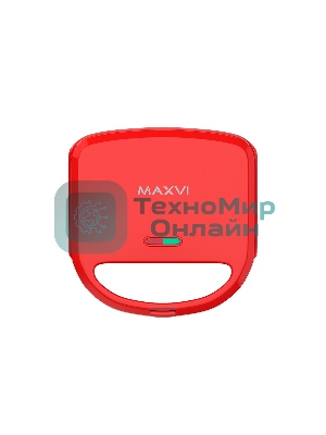Вафельница Maxvi SM752P красный