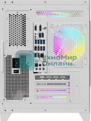 Компьютерный корпус AeroCool / Formula Crystal Z6M Floe белый без БП mATX 4x120мм 2xUSB 3.0 audio bott PSU