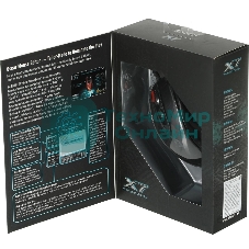 Мышь проводная A4Tech XL-750BK черный, 3600 dpi, USB, кнопки - 7