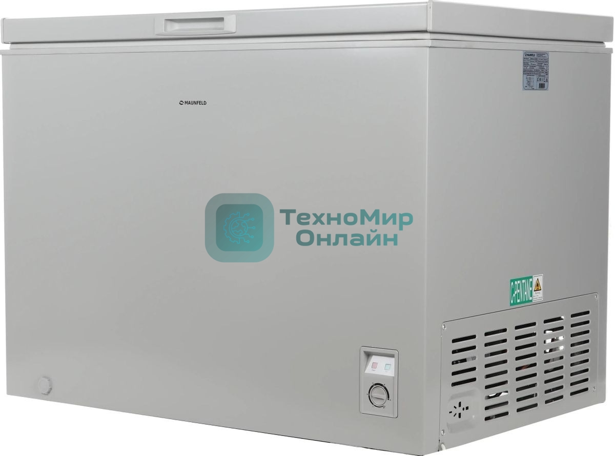 Морозильный ларь Maunfeld MFL300GR, серый, 292л