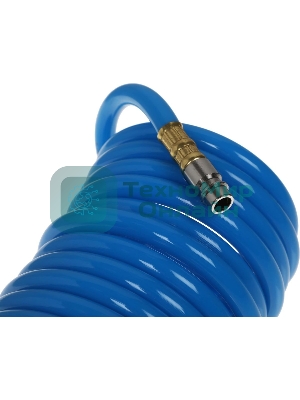 Шланг FUBAG 170302 спиральный с фитингами рапид полиуретан 15 бар 6x10мм 15м