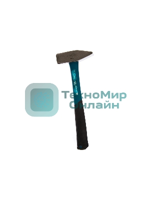 Молоток слесарный Gross 10279 1000 г, квадратный боек, фиберглассовая обрезиненная рукоятка