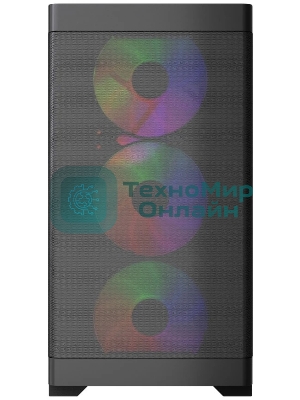 Корпус PowerCase Mistral Micro A13B, Micro-Tower, чёрный