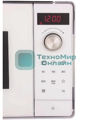 Встраиваемая микроволновая печь Bosch BFL623MW3 Serie 2, белый, 20 л, 800 Вт, переключатели - поворотный механизм/сенсор