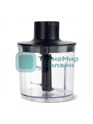 Блендер BQ HB522PS Black-Steel. 1000 Вт, 3 в1 Блендер + миксер + измельчитель