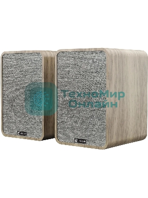Акустическая система Оклик OK-417A 2.0 светлое дерево 40Вт BT