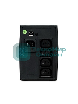 Источник бесперебойного питания Powerman UPS BackPro 650I Plus (IEC320)
