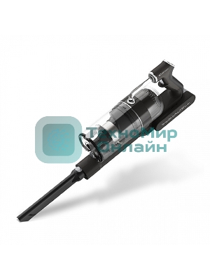 Пылесос вертикальный BQ VCA0104H серый, питание от аккумулятора, 130 Вт, уборка сухая, пылесборник 0.5 л, работа от АКБ max 45 мин.