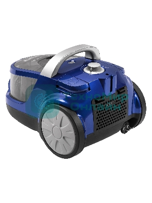 Пылесос BBK BV1509 имперский синий, 300/1600 Вт, уборка сухая, пылесборник контейнер 2 л