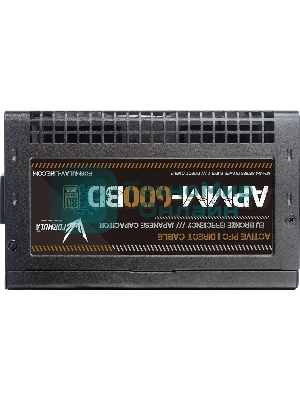 Блок питания Aerocool/Formula APMM-600BD, 600Вт, 80 PLUS Bronze, 120мм, черный