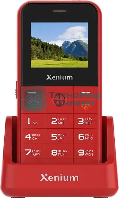 Мобильный телефон Xenium X718 красный